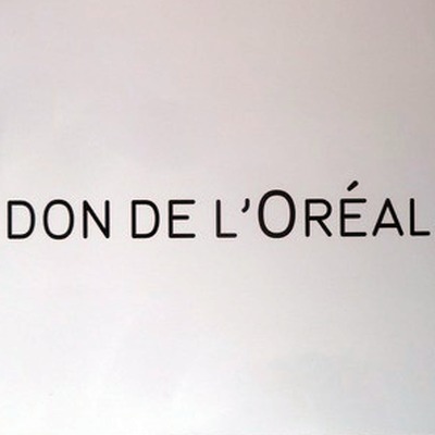 Don de l'Oréal, 2008