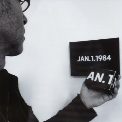 AN1 - détail (On Kawara) - 2017